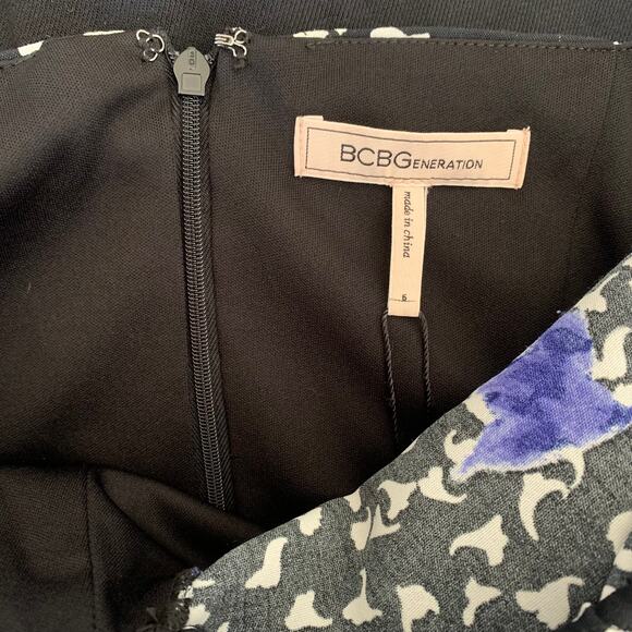 NWT BCBGeneration Square Neck Mini Dress - Picture 9 of 15